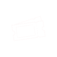 a white ticket icon on a black background